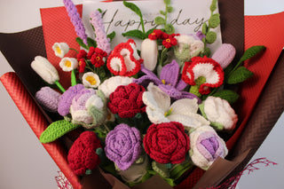 Grand Red Birthday Bouquet