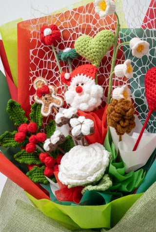 2 Hearts Christmas Bouquet