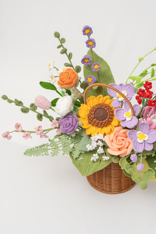 Sunflower Basket