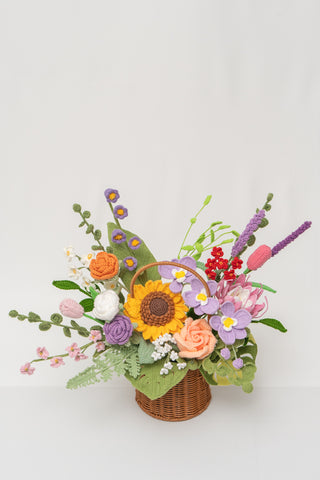 Sunflower Basket