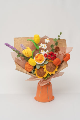 Pumpkin Pouch - Vase Arrangement