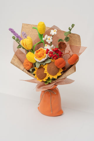 Pumpkin Pouch - Vase Arrangement