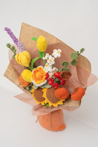 Pumpkin Pouch - Vase Arrangement