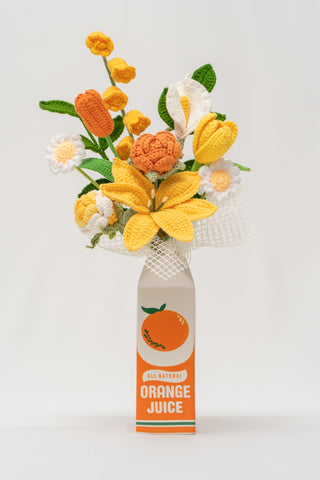 Orange Juice - Vased Arrangement (Customizable)