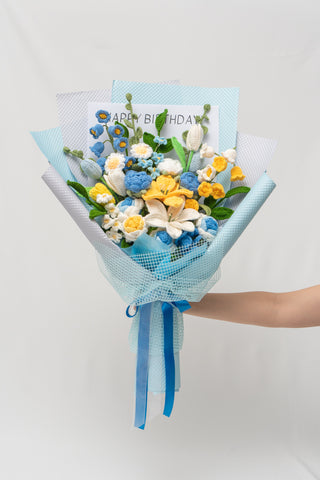 Blue Skies and Sunshine Bouquet