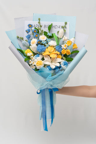 Blue Skies and Sunshine Bouquet