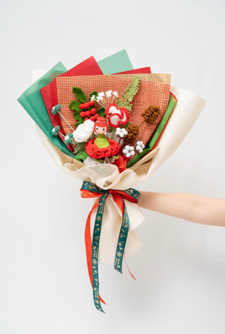 Red Fairy Christmas Bouquet