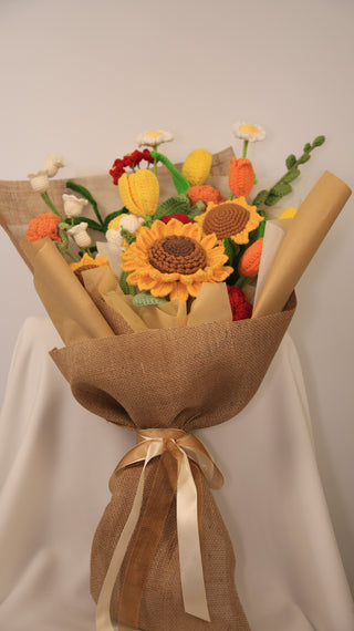 Large Autumn Kraft Bouquet