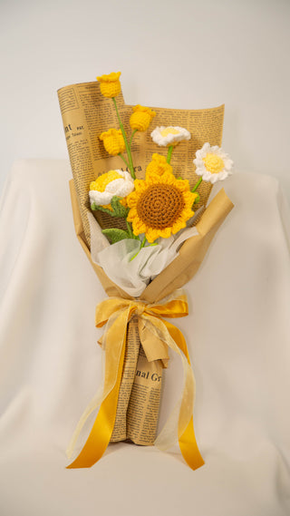 Yellow Tones | Rustic Kraft Bouquet | Small