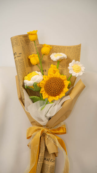 Yellow Tones | Rustic Kraft Bouquet | Small