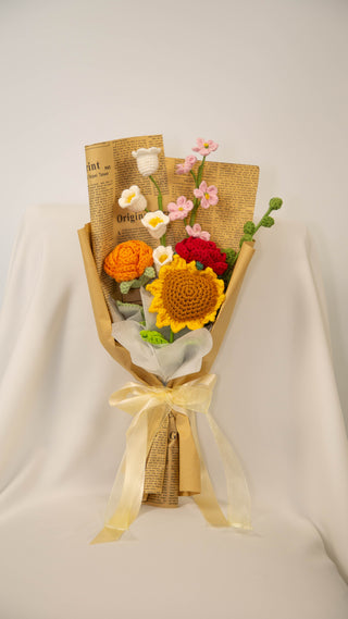 Summer Tones | Rustic Kraft Bouquet | Small