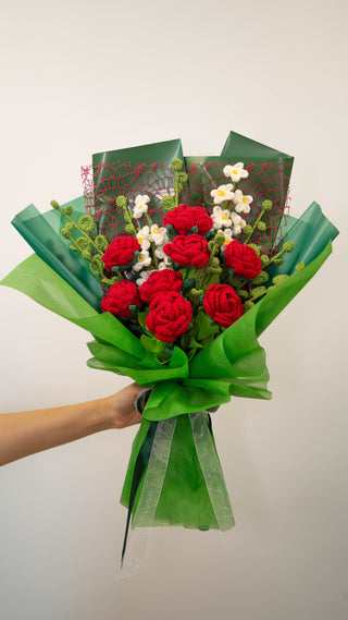 8 Red Roses Bouquet