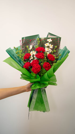 8 Red Roses Bouquet