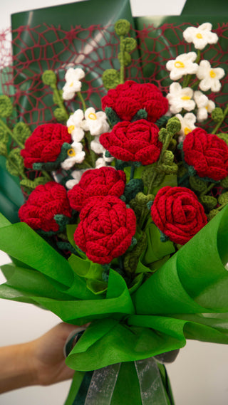 8 Red Roses Bouquet