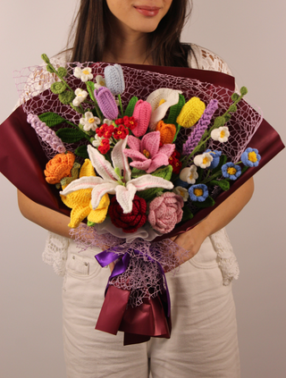 Extravagant Maroon Bouquet